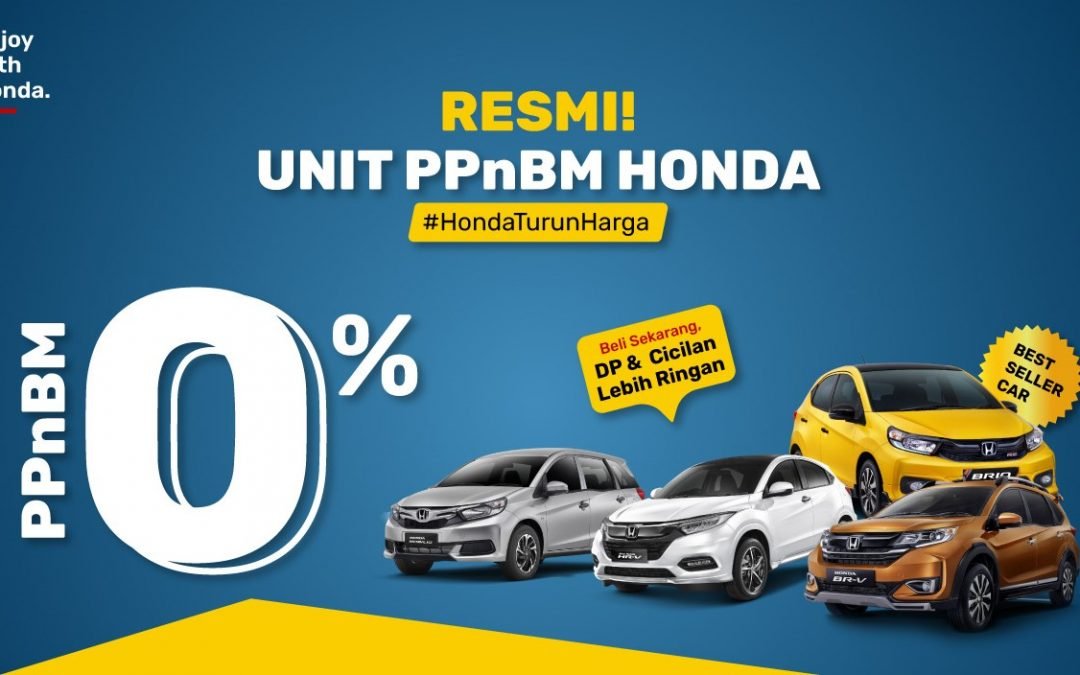 dapat diskon ppnbm honda crv dan hrv turun harga