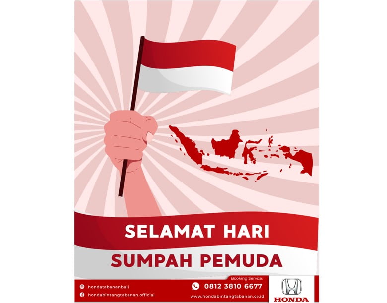 Selamat Memperingati hari Sumpah Pemuda Honda Blai Tabanan
