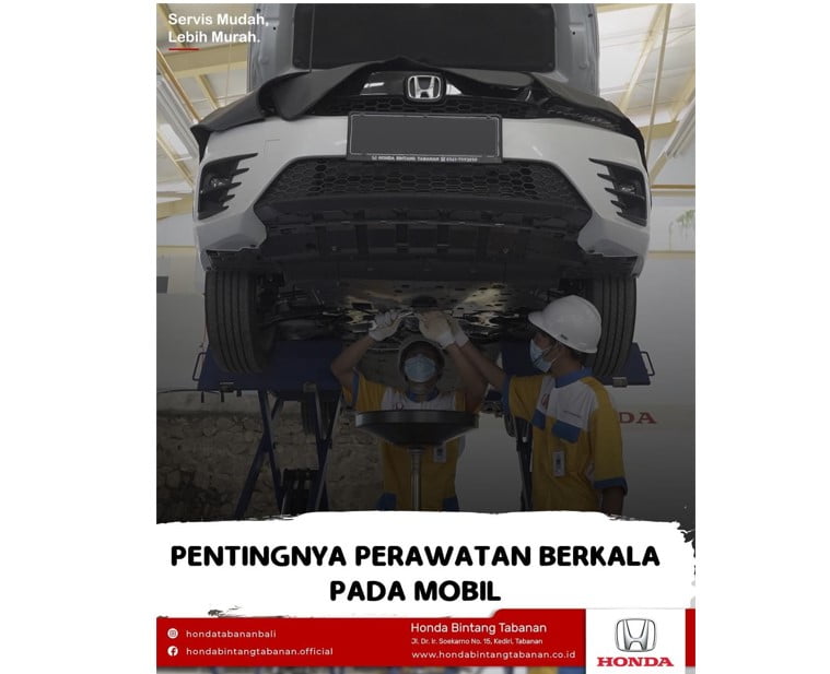 Pentingnya Perawatan Berkala Pada Mobil