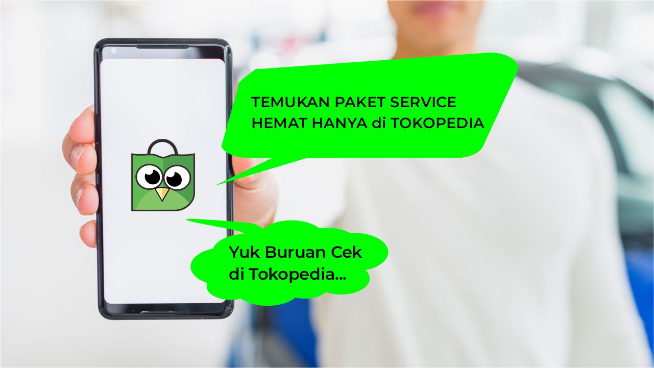 BURUAN SERVICE ADA PROMO SERVICE HEMAT HANYA di TOKOPEDIA