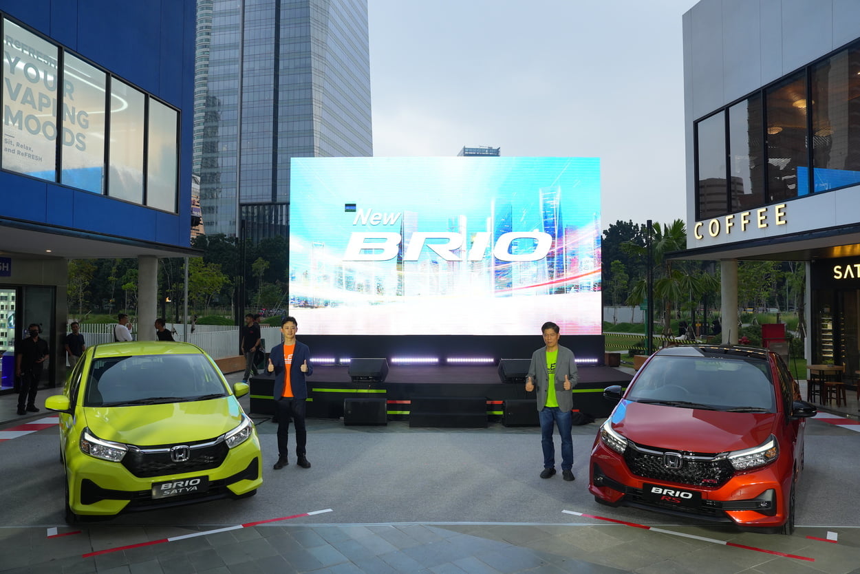 HONDA LUNCURKAN NEW HONDA BRIO MODEL TERPOPULER DI INDONESIA KINI TAMPIL LEBIH STYLISH DENGAN FITUR LEBIH LENGKAP