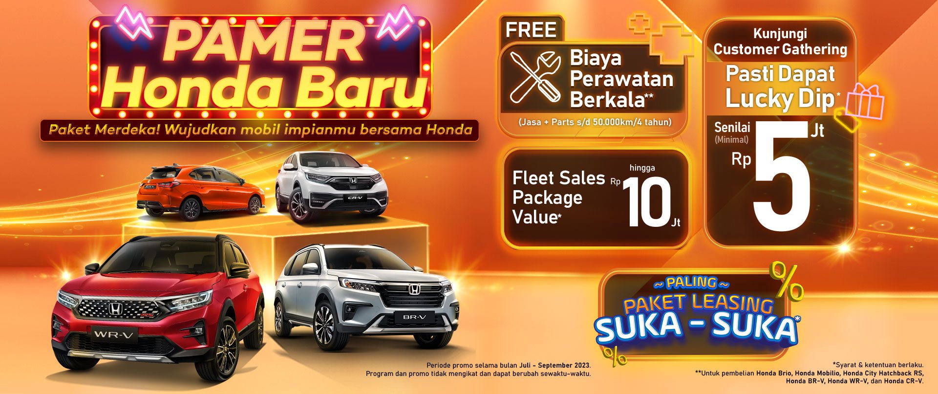 PAMER Honda Baru