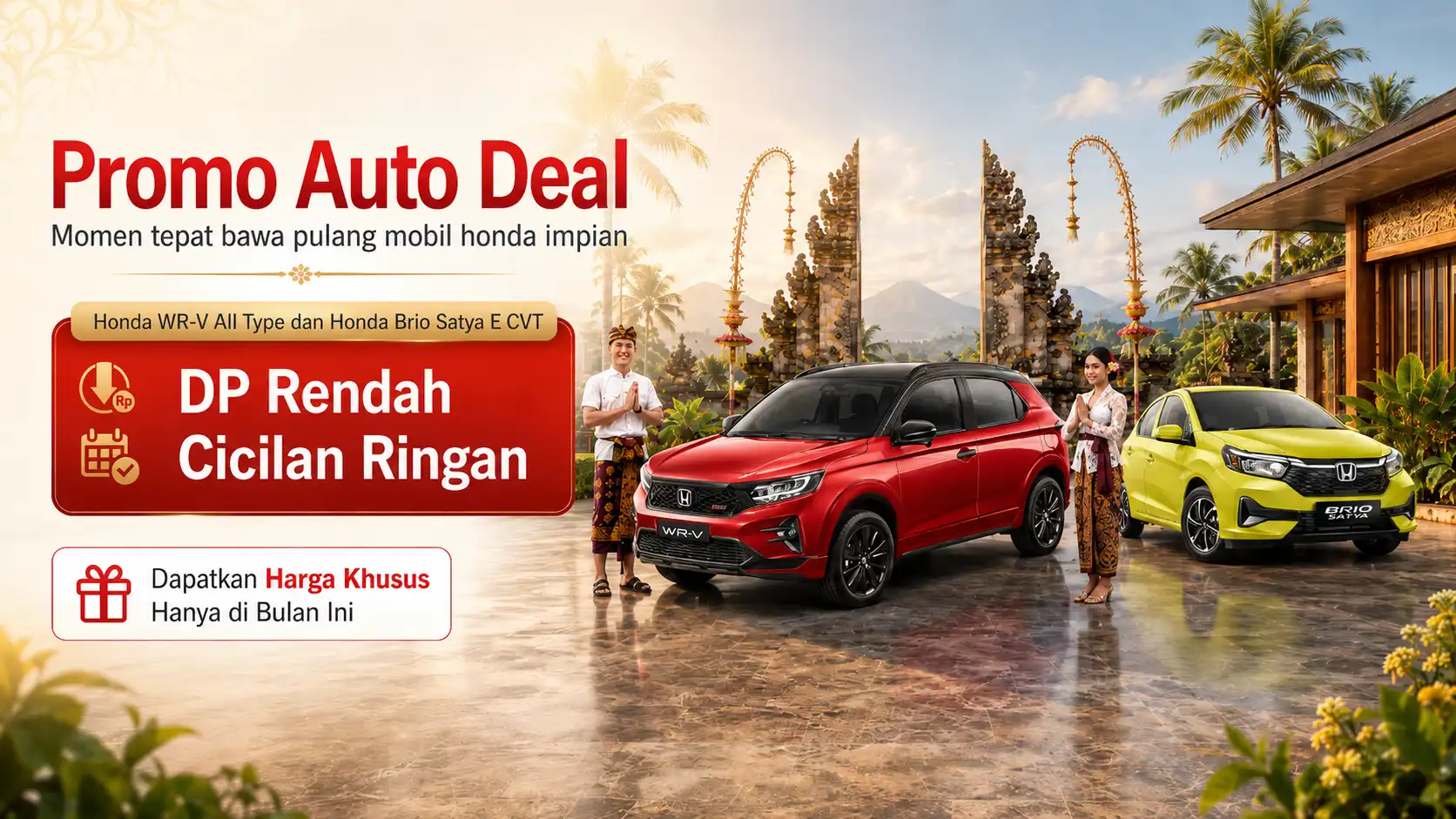 Promo Juli Beli Mobil Honda Bali
